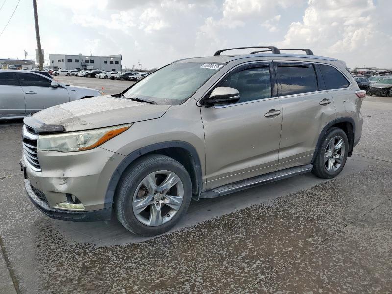  TOYOTA HIGHLANDER 2015 Beżowy