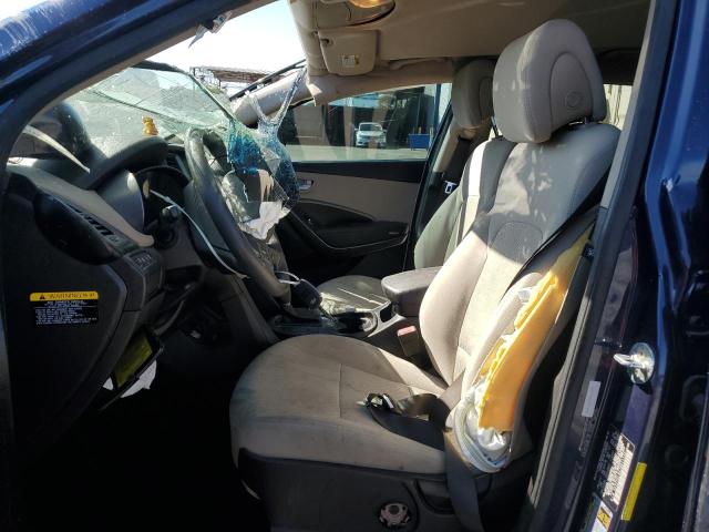  HYUNDAI SANTA FE 2018 Синий
