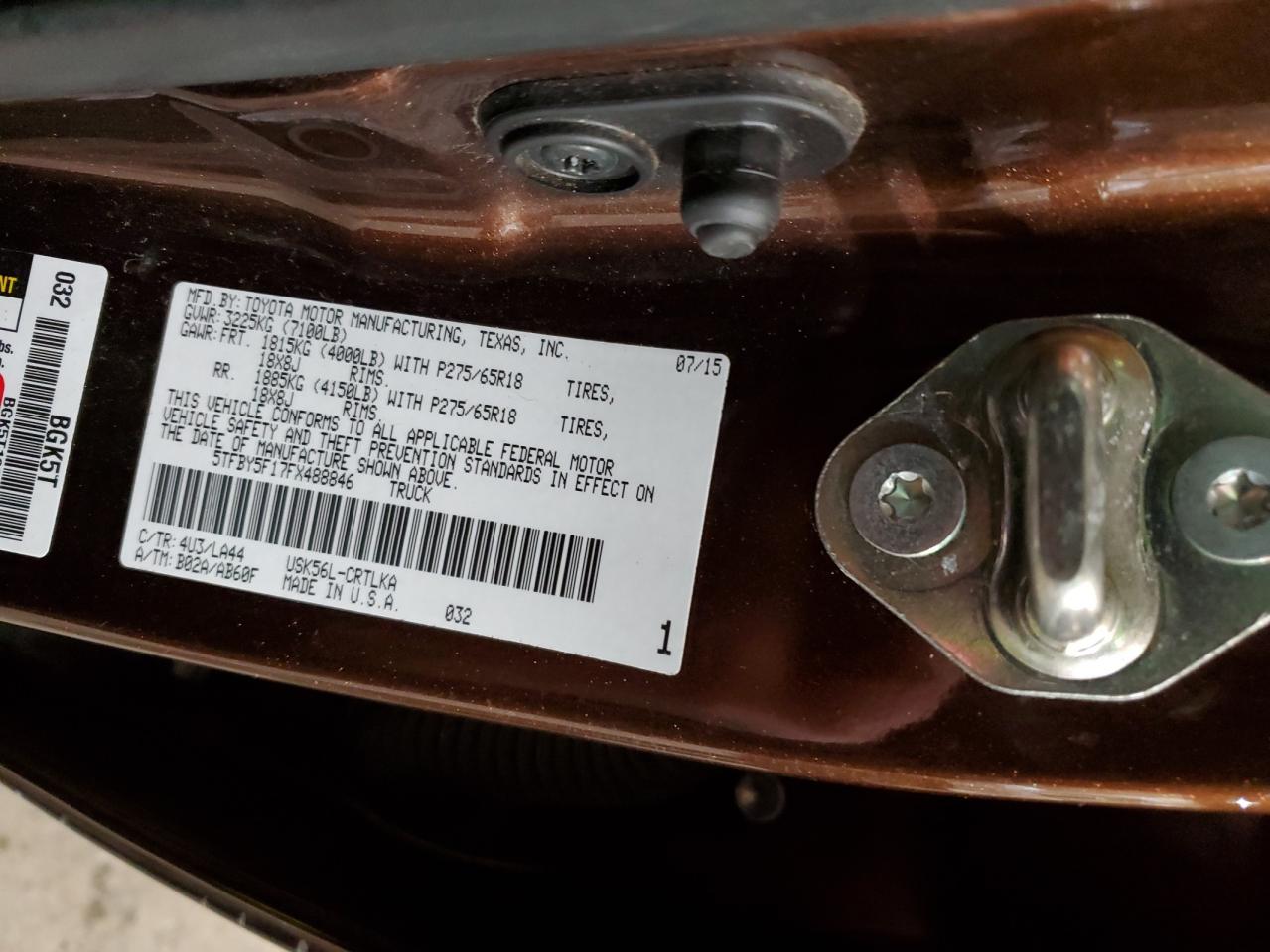 2015 Toyota Tundra - Image 12