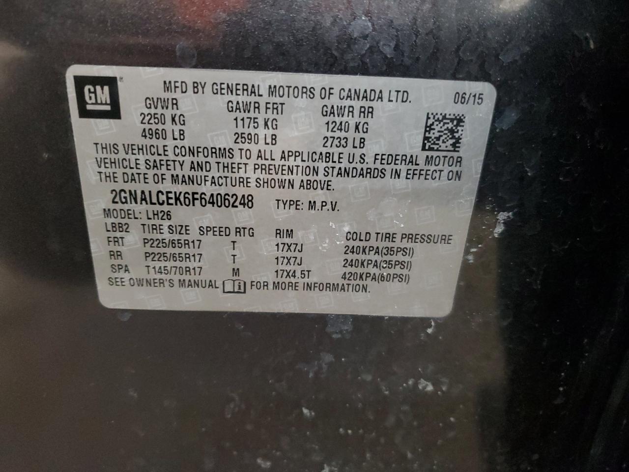 2015 Chevrolet Equinox - Image 13