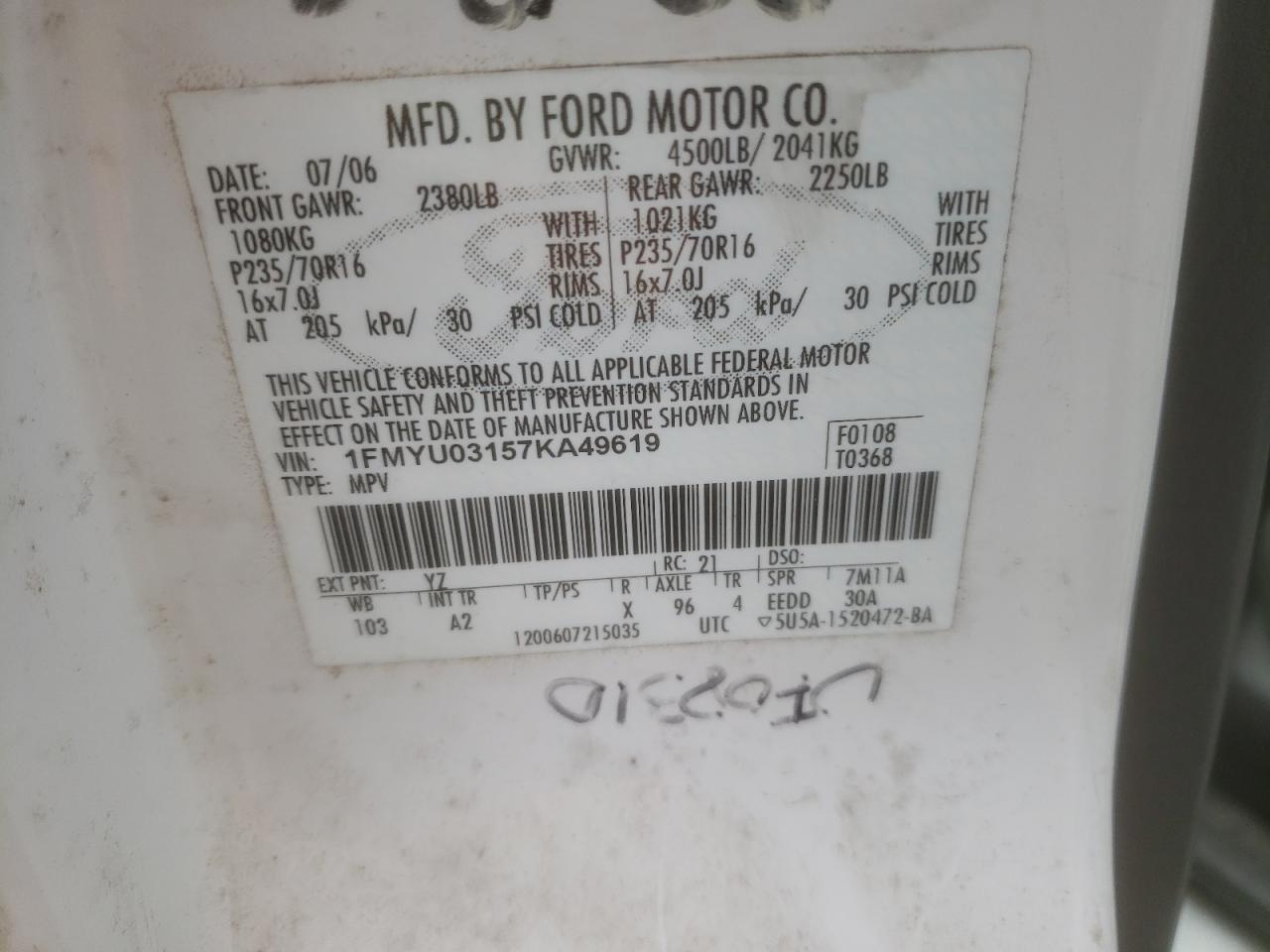 2007 Ford Escape - Image 13