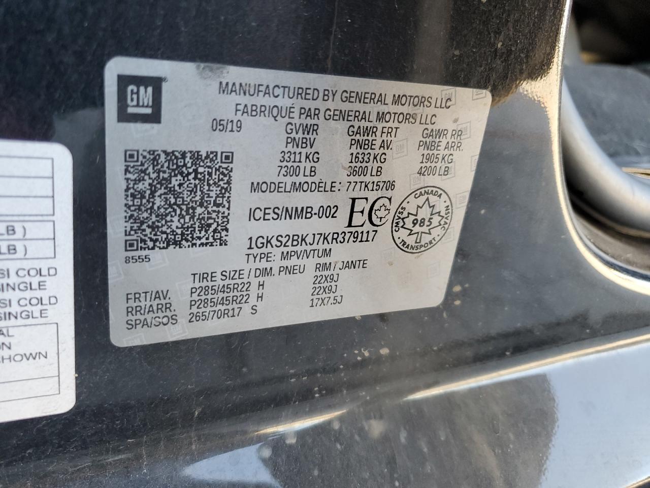 2019 GMC Yukon - Image 13