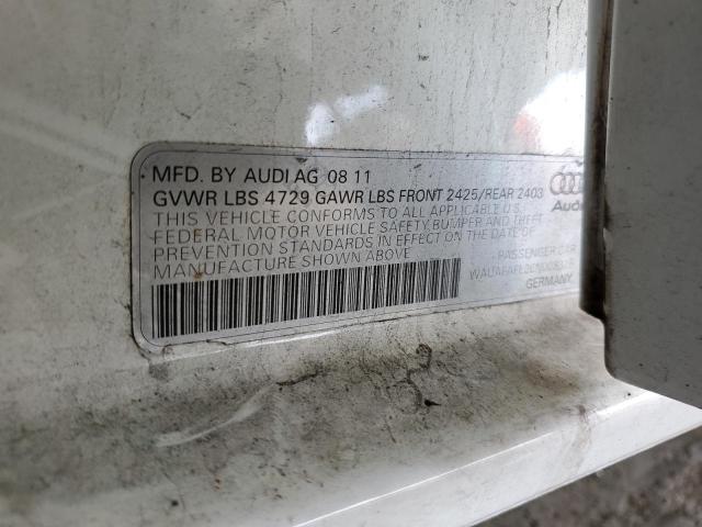 2012 AUDI A4 PREMIUM