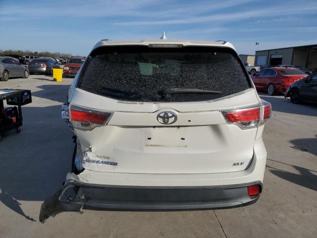 TOYOTA HIGHLANDER 2015 Белы