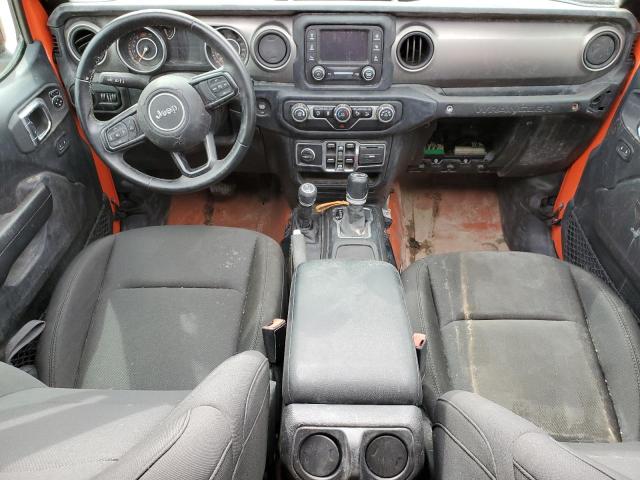  JEEP WRANGLER 2020 Оранжевый