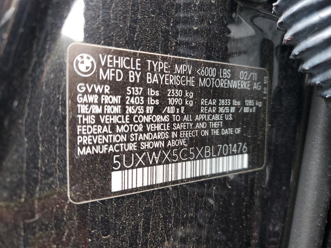 2011 BMW X3 - Image 13