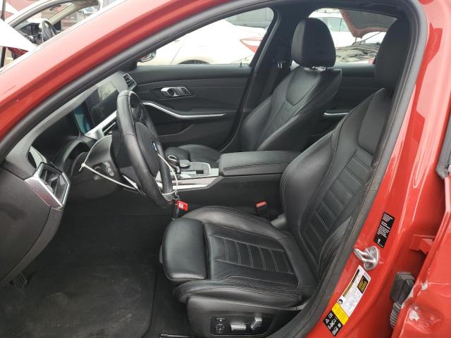  BMW 3 SERIES 2021 Czerwony