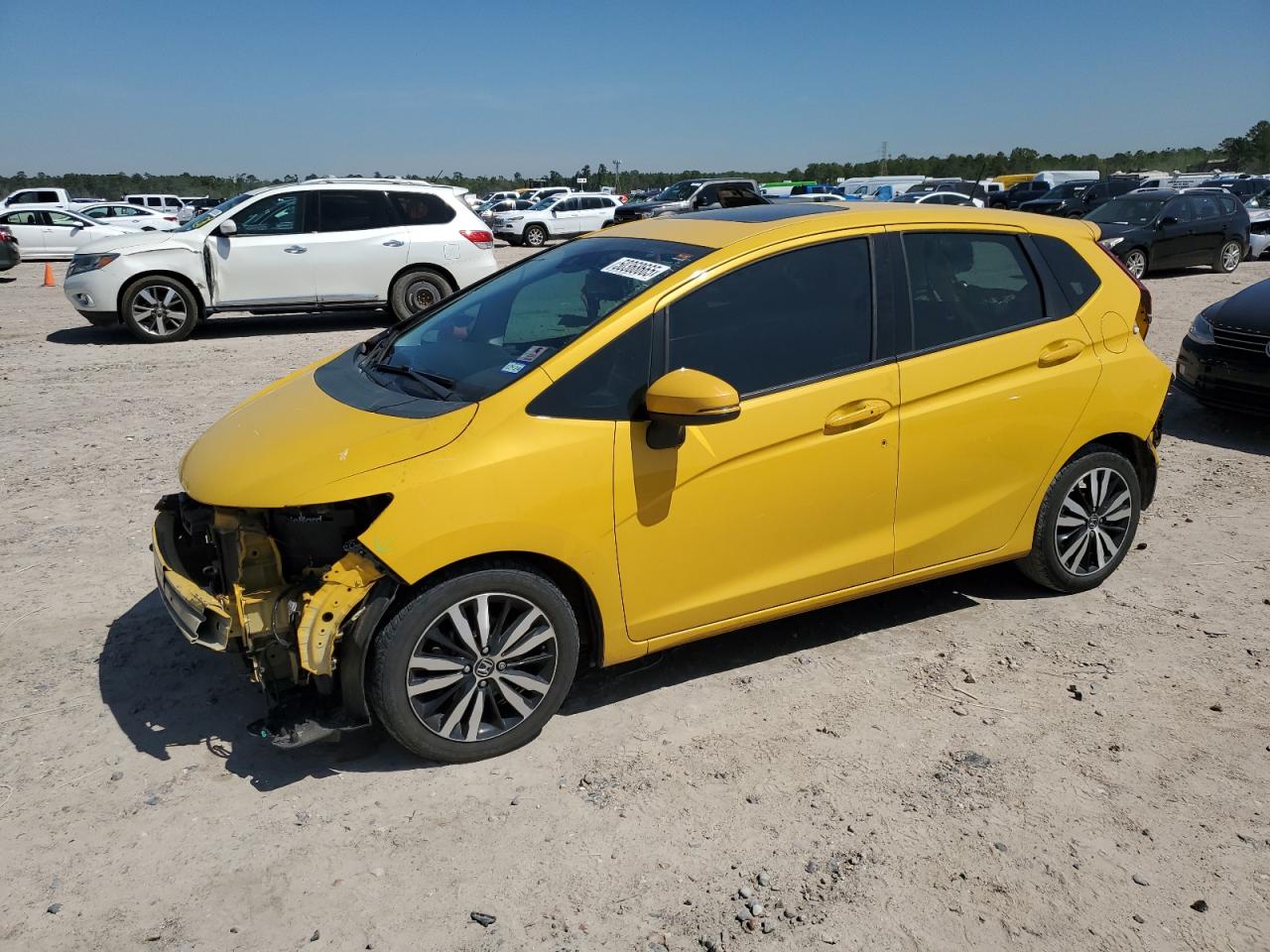 2018 Honda Fit Ex en Venta en Houston, TX - Rear End