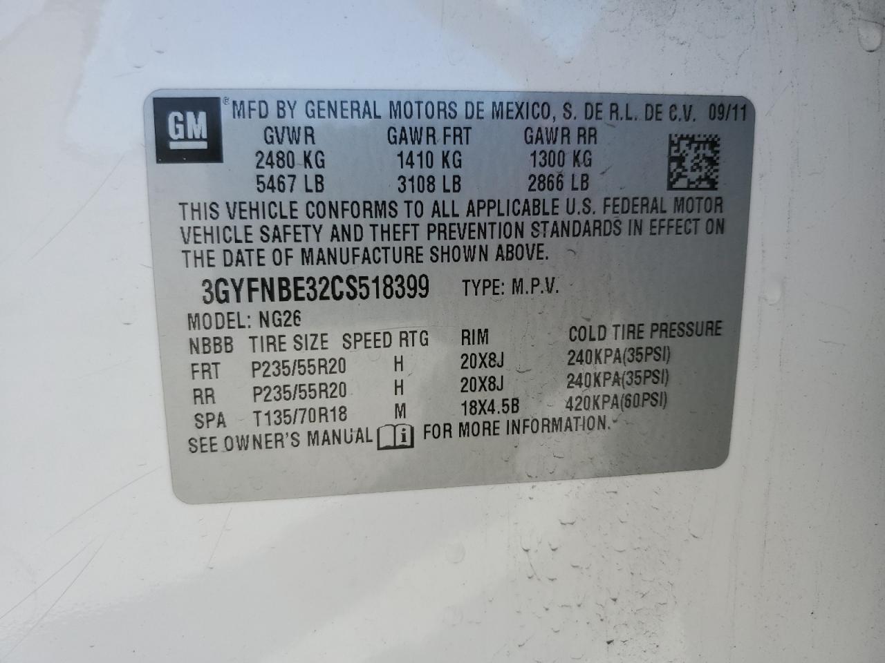 2012 Cadillac SRX - Image 13