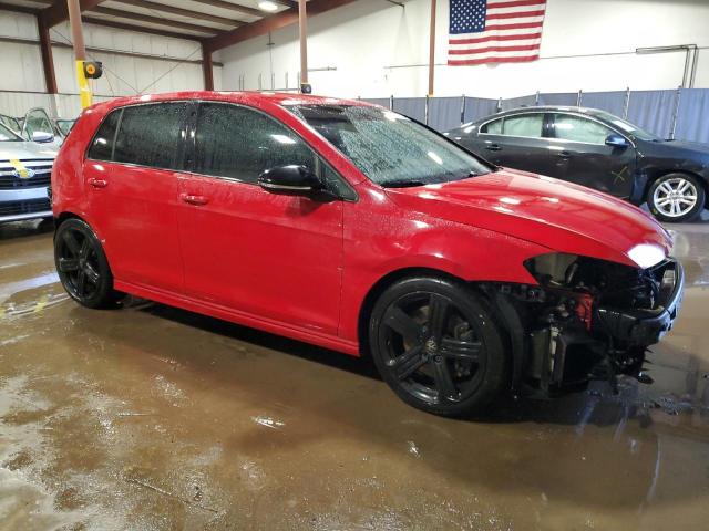  VOLKSWAGEN GOLF 2015 Czerwony
