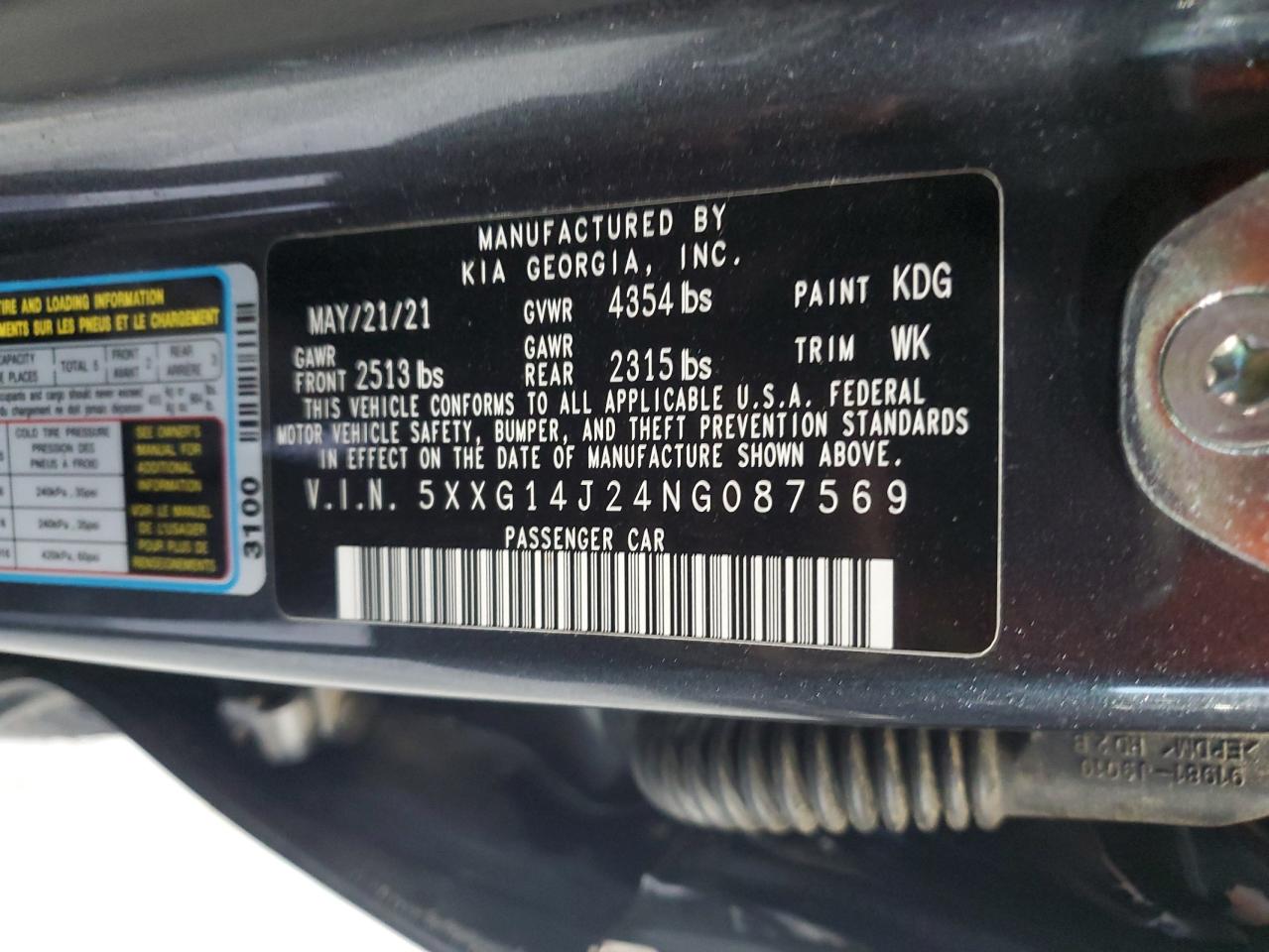 2022 Kia K5 - Image 12