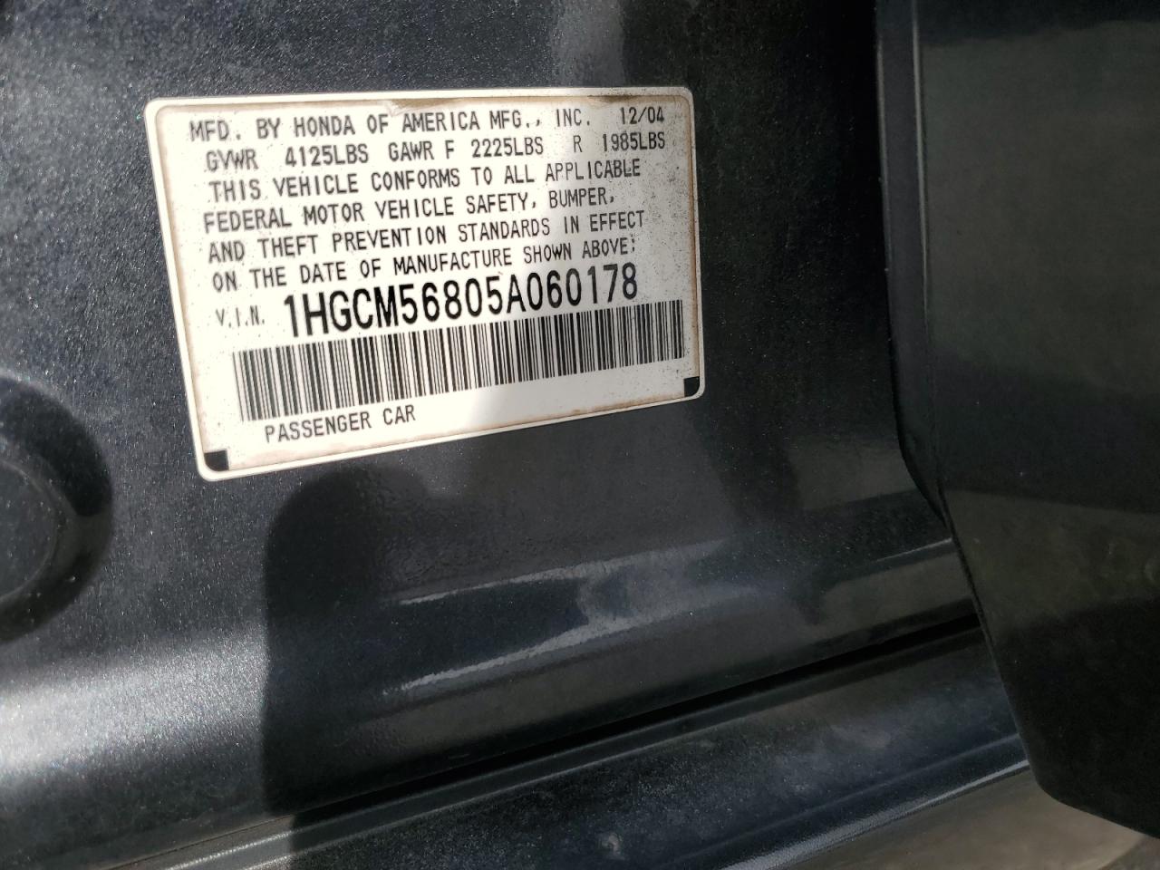 2005 Honda Accord - Image 14