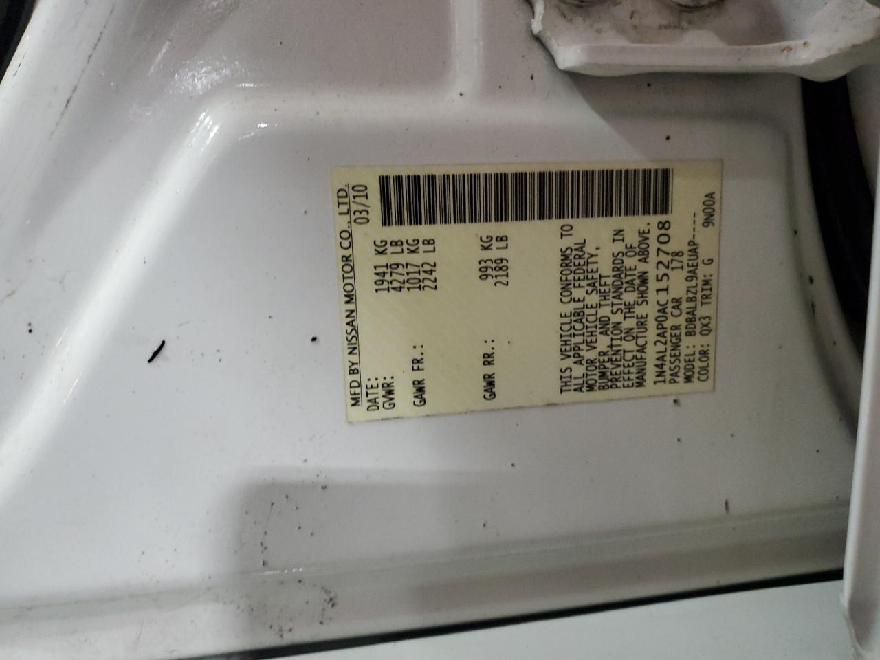 2010 Nissan Altima - Image 12