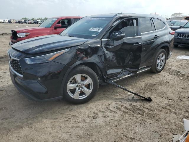  TOYOTA HIGHLANDER 2022 Черный
