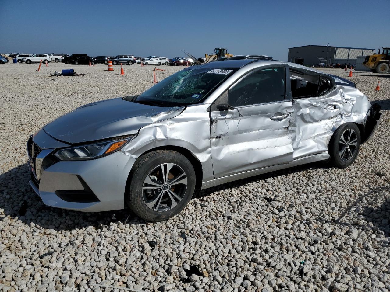 2022 Nissan Sentra Sv zu verkaufen in Temple, TX - Rollover
