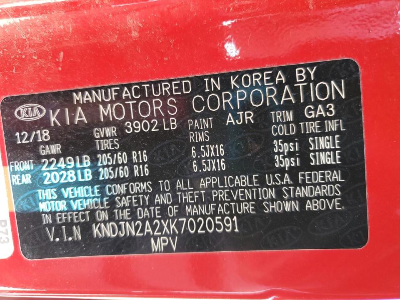 2019 Kia Soul - Image 12