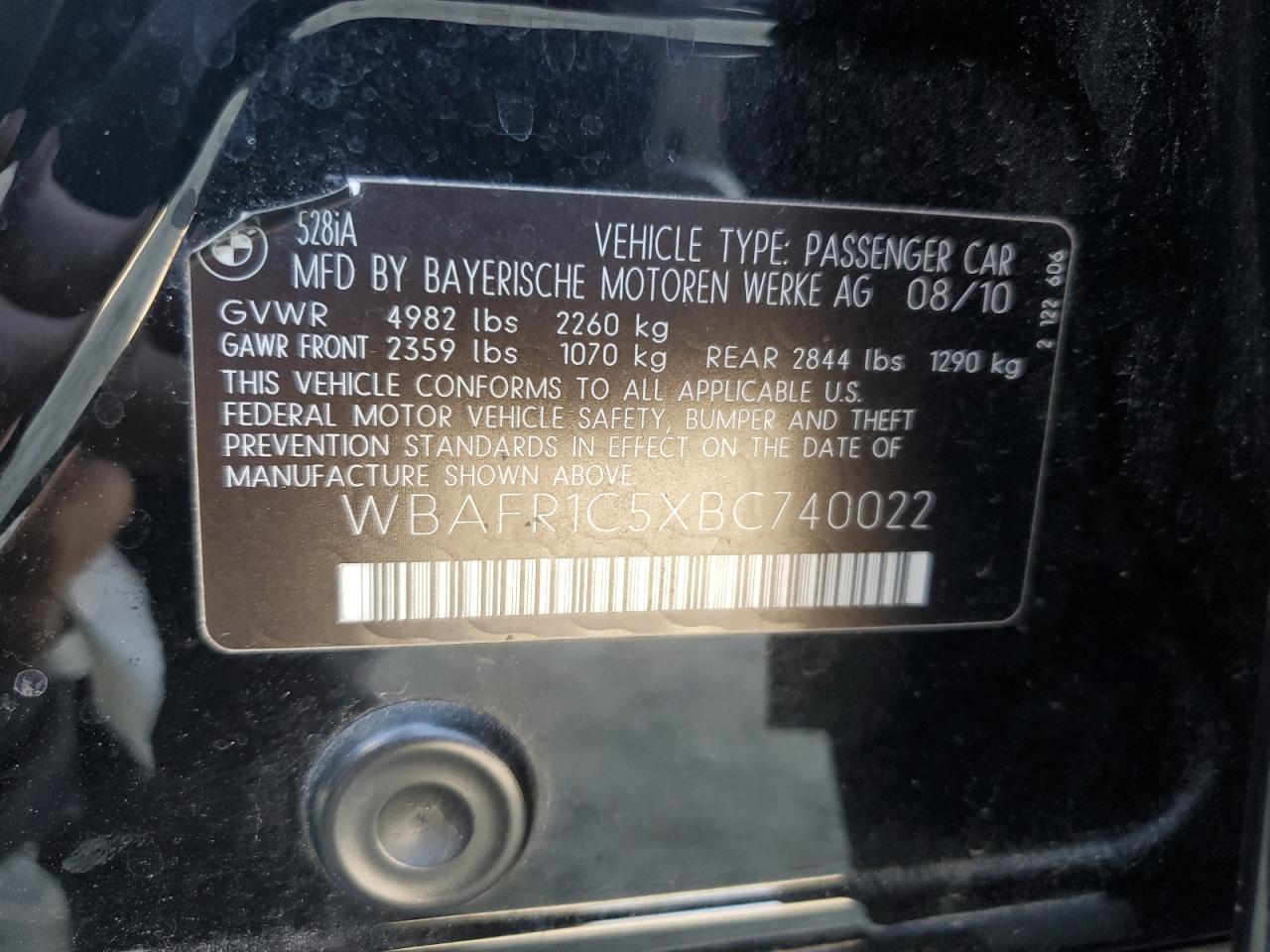 2011 BMW 5er - Image 12