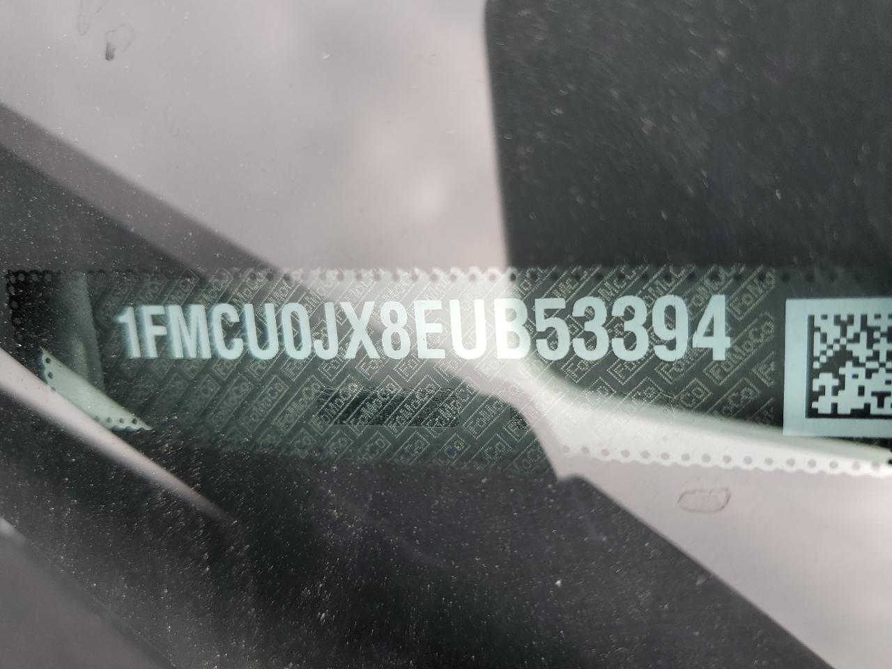 2014 Ford Escape Titanium VIN: 1FMCU0JX8EUB53394 Lot: 48329255