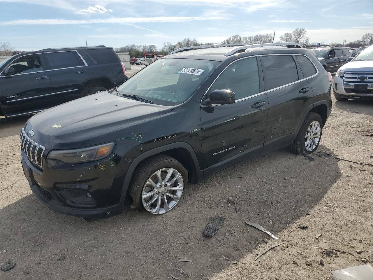 2019 Jeep Cherokee Latitude للبيع في Kansas City، KS - Front End