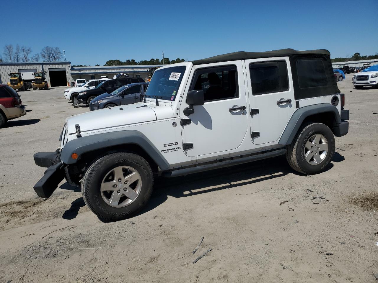 2015 Jeep Wrangler Unlimited Sport за продажба в Harleyville, SC - Front End