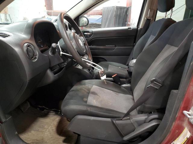 Parquets JEEP COMPASS 2014 Czerwony
