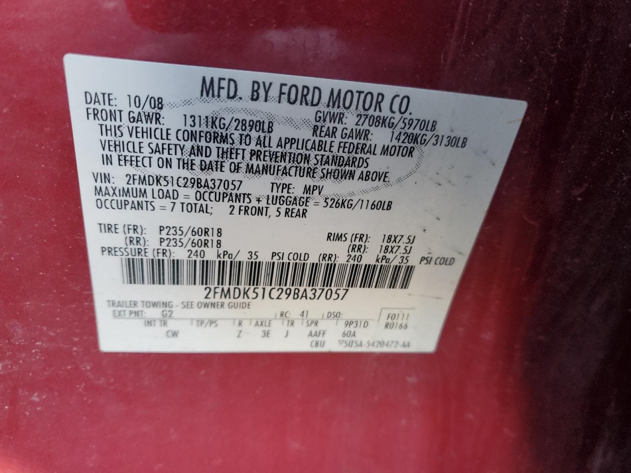 2009 Ford Flex - Image 13