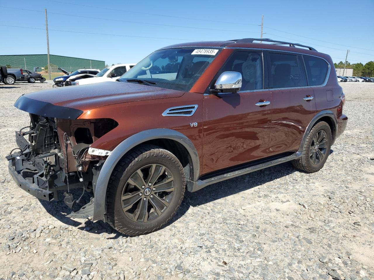 2017 Nissan Armada Platinum للبيع في Tifton، GA - Front End