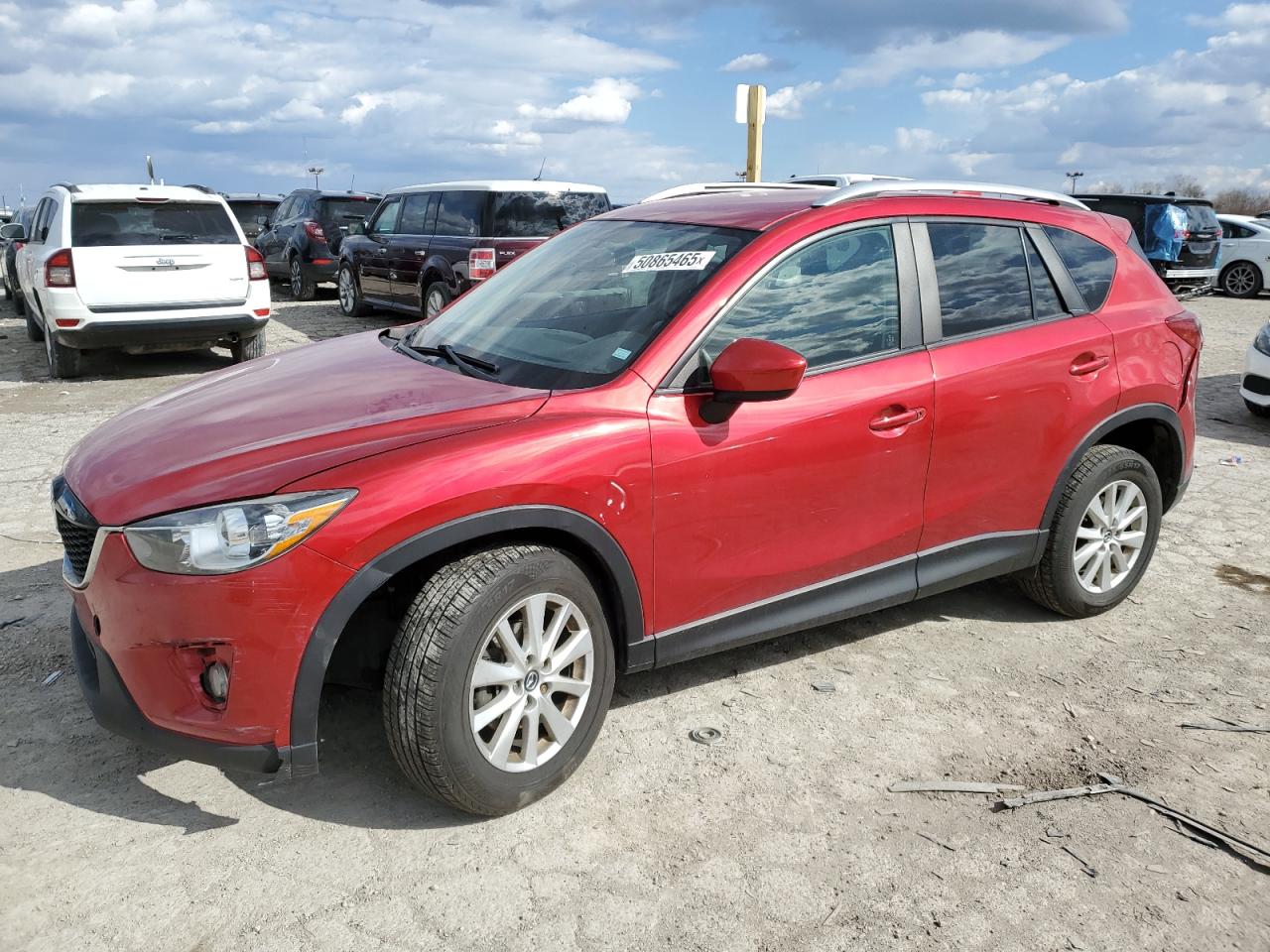 2014 Mazda Cx-5 Touring en Venta en Indianapolis, IN - Front End