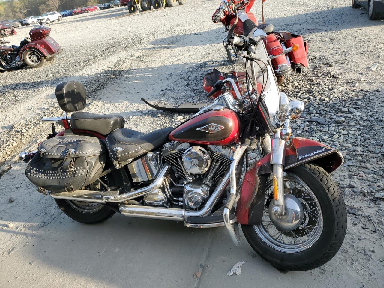 2012 Harley-Davidson Flstc Heritage Softail Classic na sprzedaż w Byron, GA - Front End