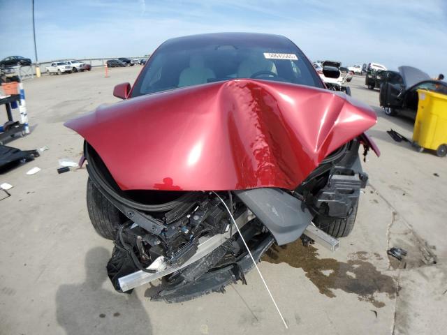  TESLA MODEL X 2023 Красный