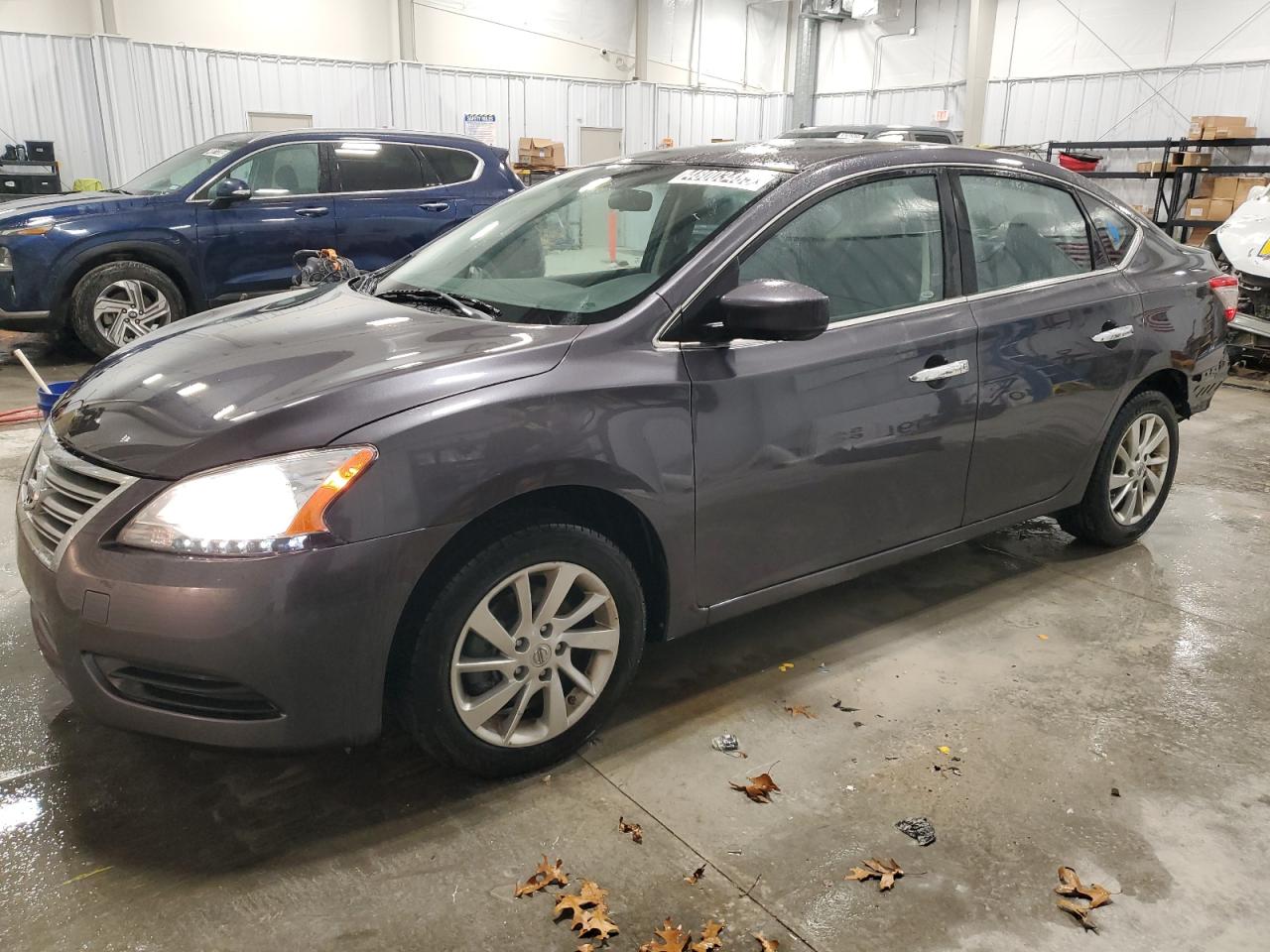 2015 Nissan Sentra S en Venta en Wayland, MI - Rear End