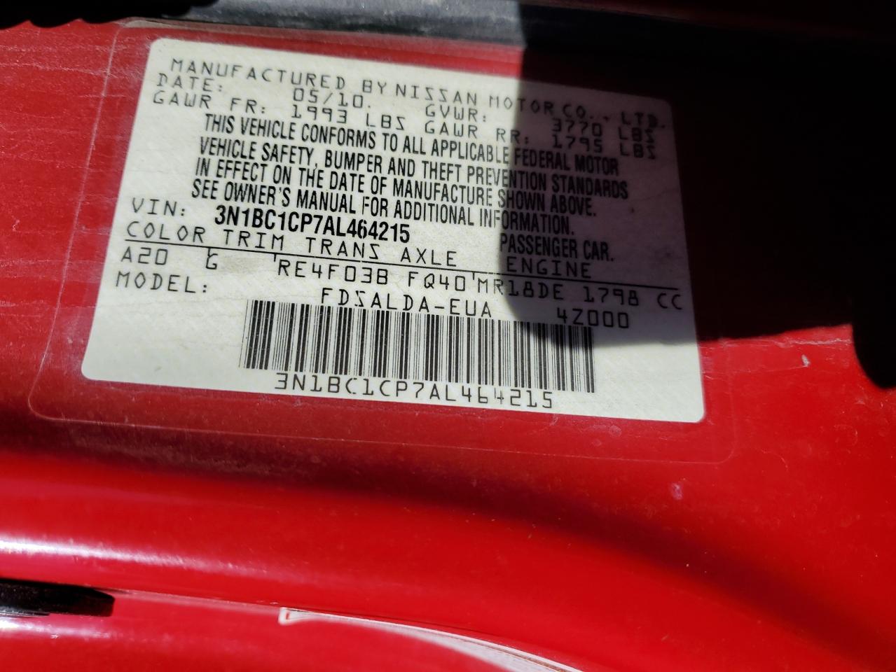 2010 Nissan Versa - Image 12