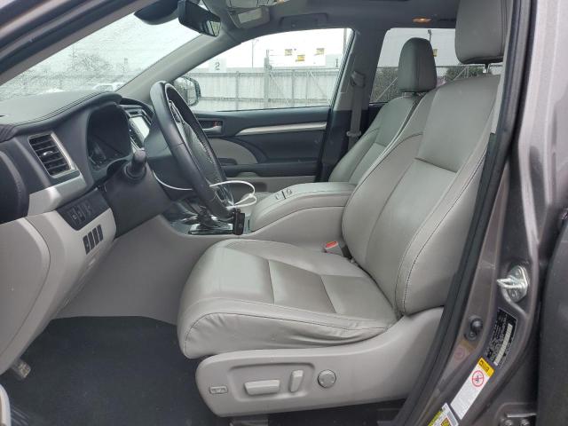  TOYOTA HIGHLANDER 2019 Szary