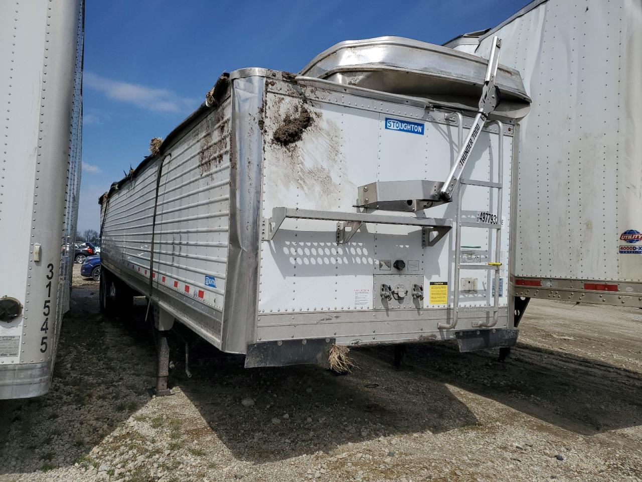 2015 Stoughton Grain Trailer for Sale in Cicero, IN - Rollover