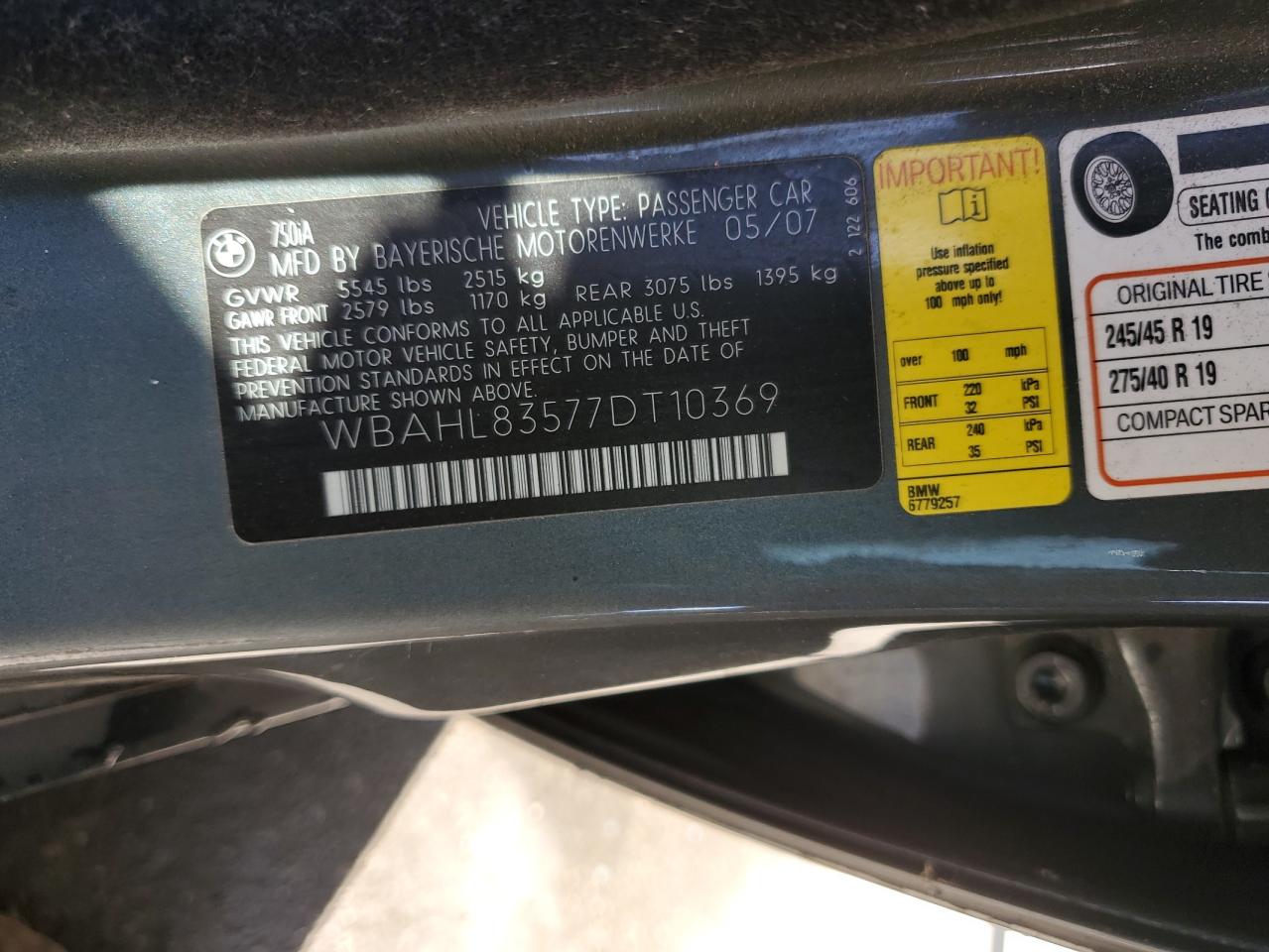 2007 BMW 7er - Image 14