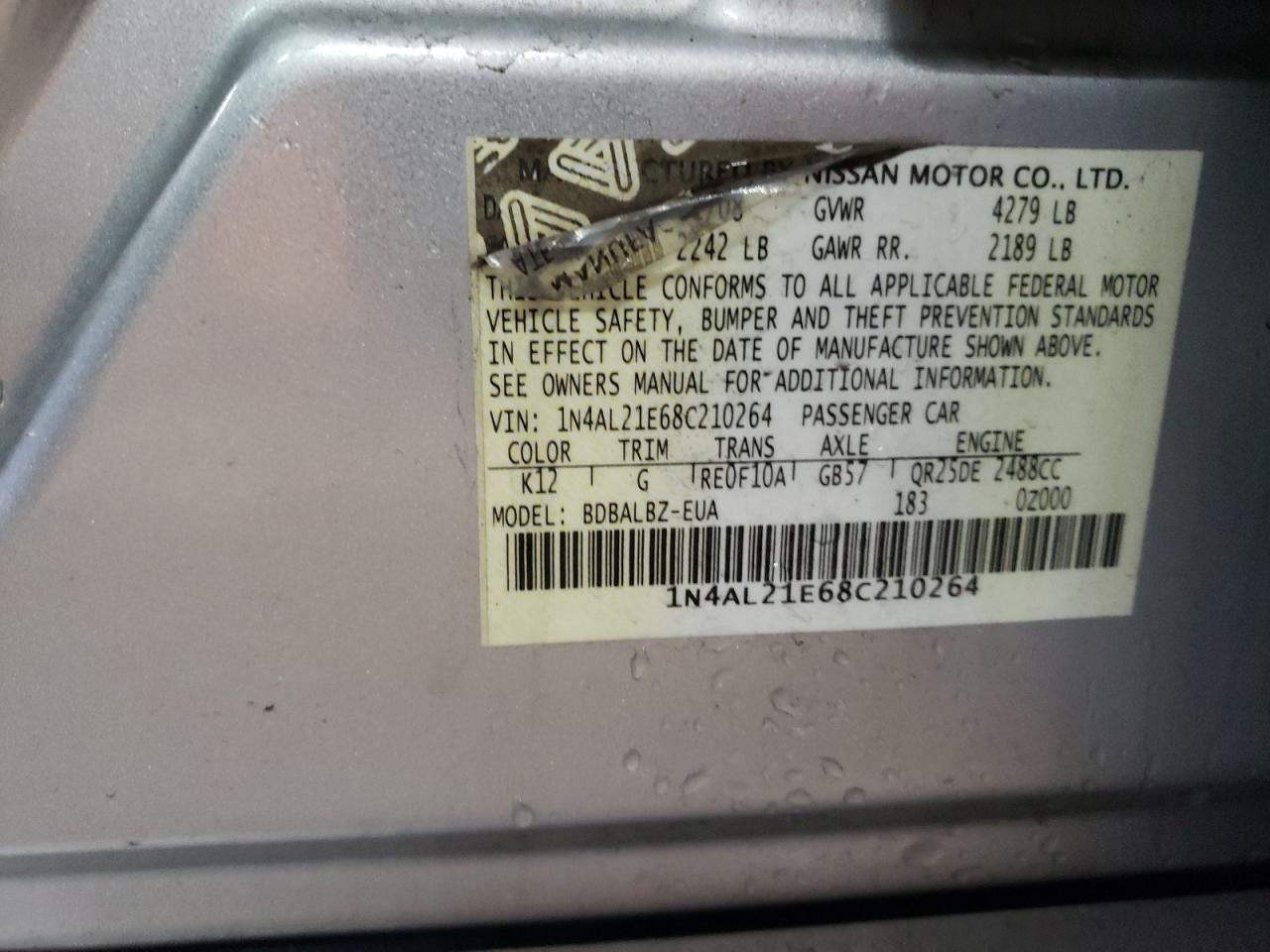 2008 Nissan Altima - Image 12