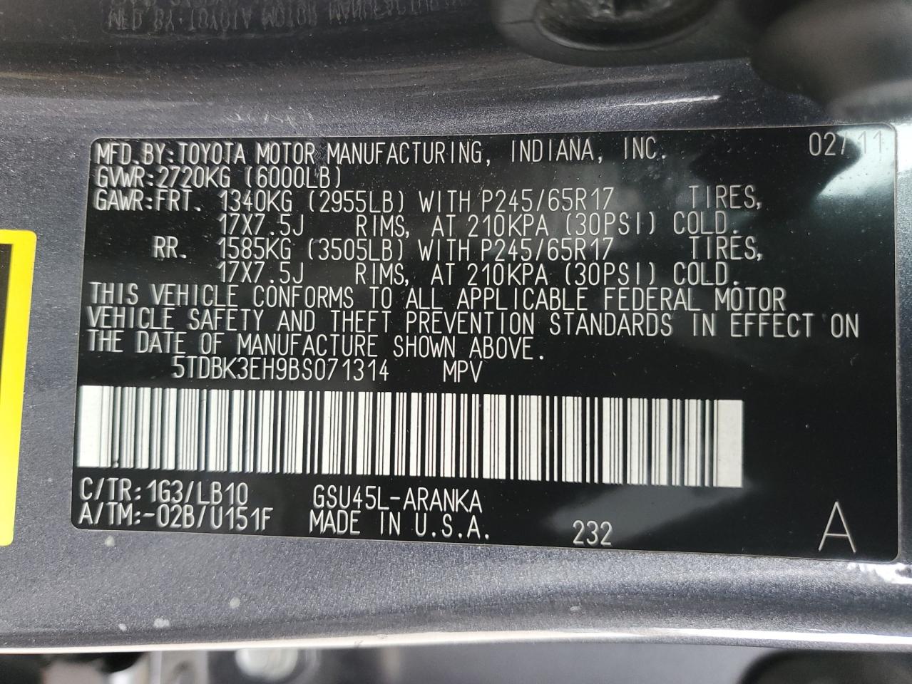 2011 Toyota Highlander - Image 15