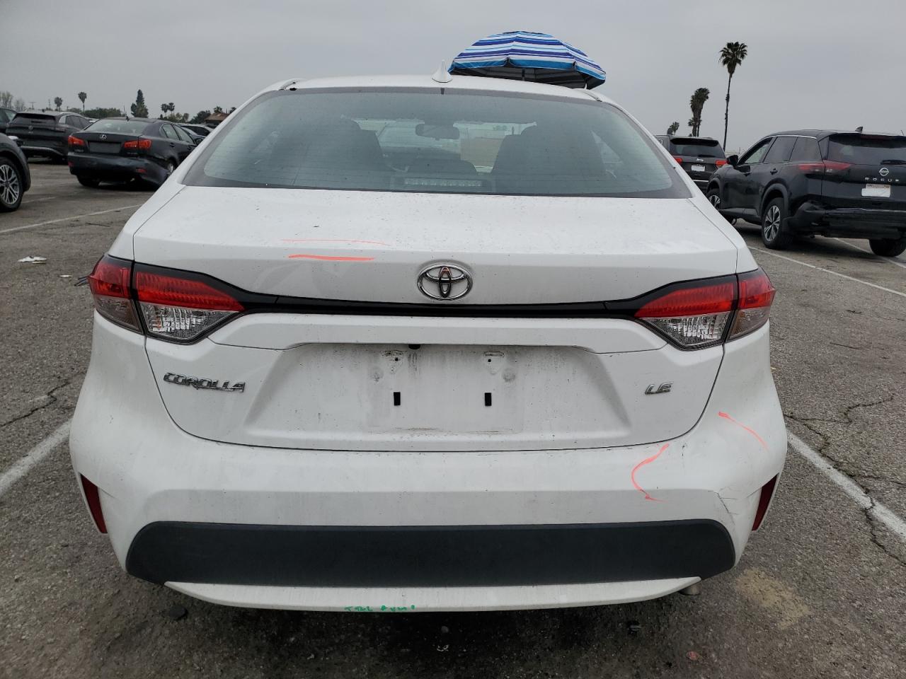 2020 Toyota Corolla Le VIN: 5YFEPRAE3LP140036 Lot: 50393715