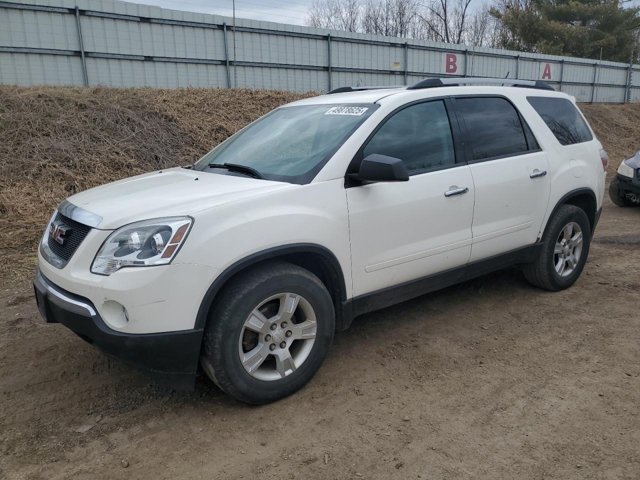 2012 Gmc Acadia Sle იყიდება Davison-ში, MI - Minor Dent/Scratches