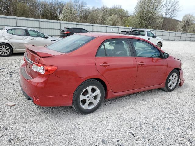 Седаны TOYOTA COROLLA 2013 Красный