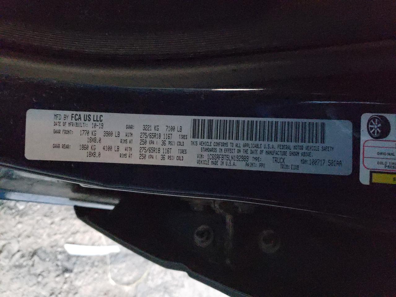 2020 RAM 1500 - Image 14