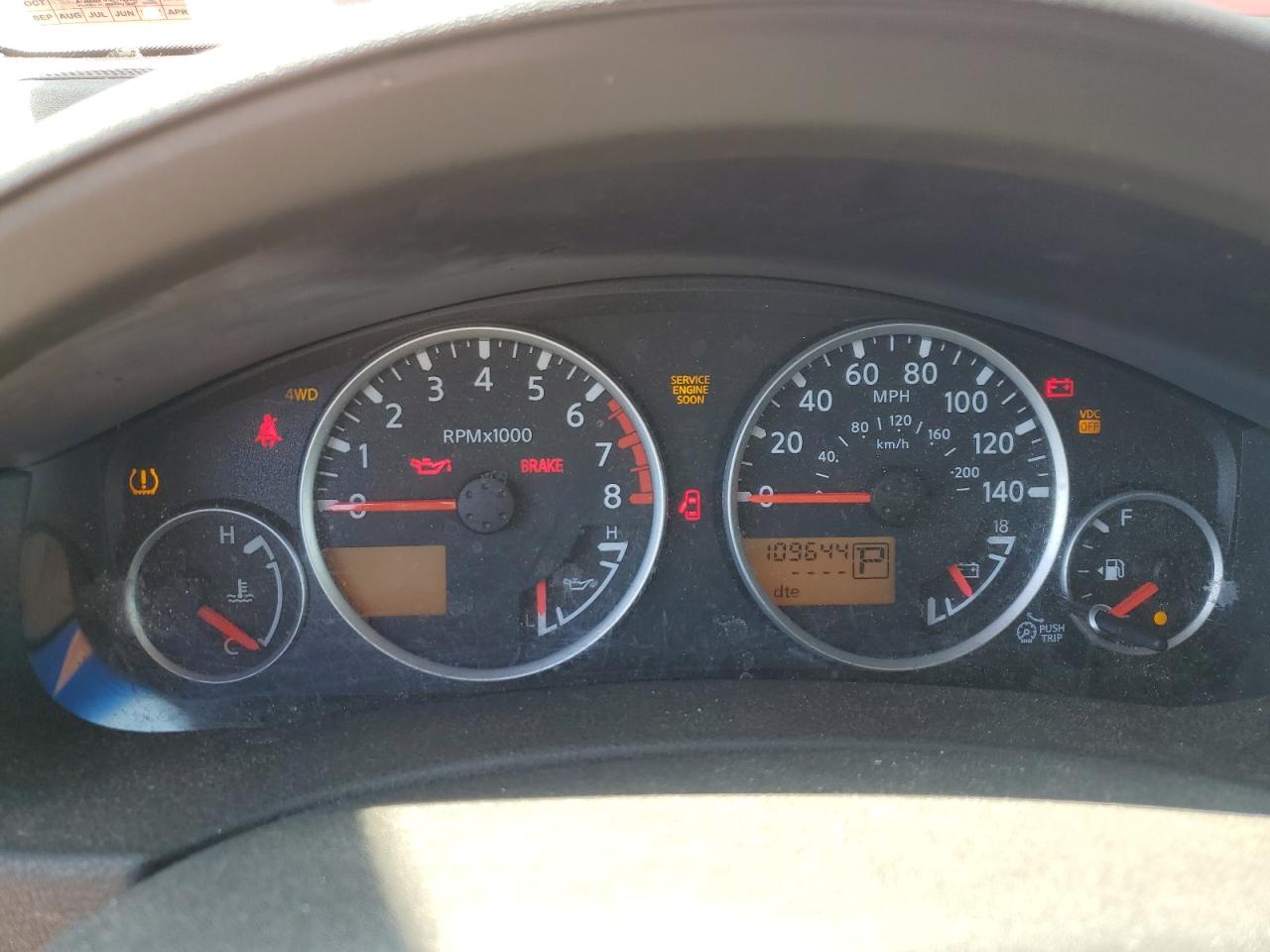2006 Nissan Pathfinder Le VIN: 5N1AR18W46C607661 Lot: 50482145