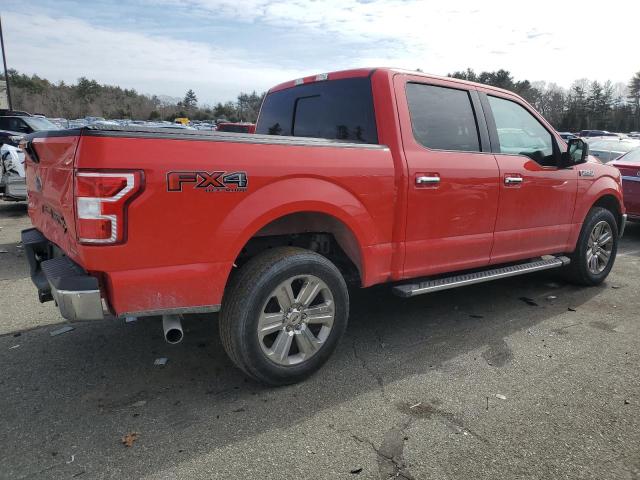  FORD F-150 2018 Червоний