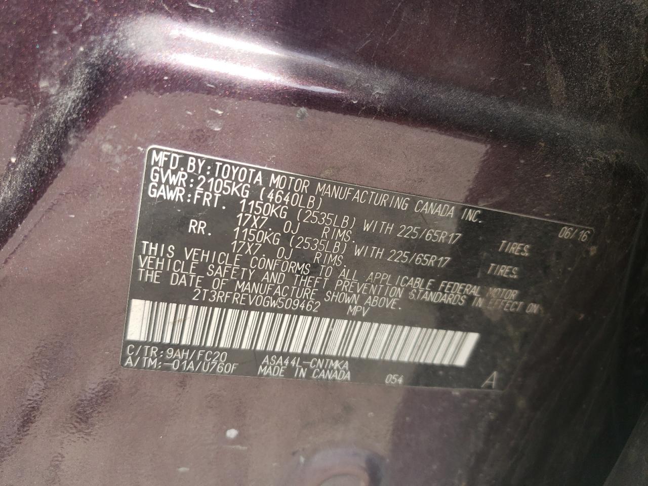 2016 Toyota RAV 4 - Image 16
