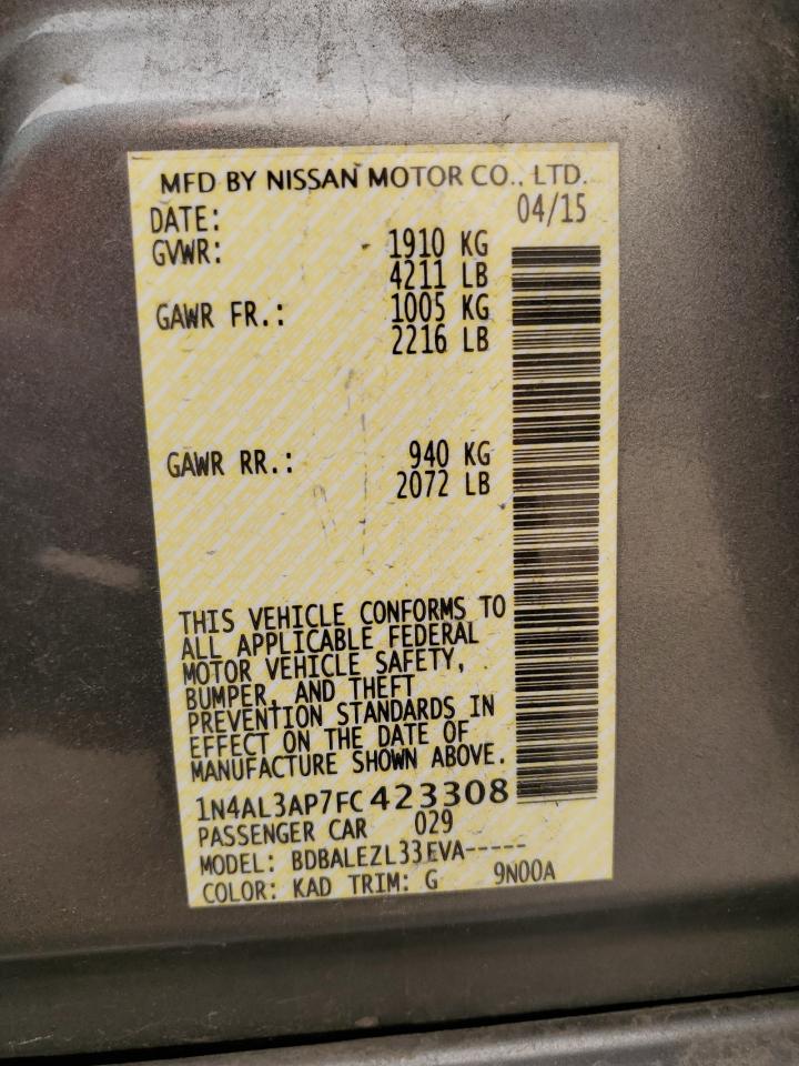 2015 Nissan Altima - Image 12