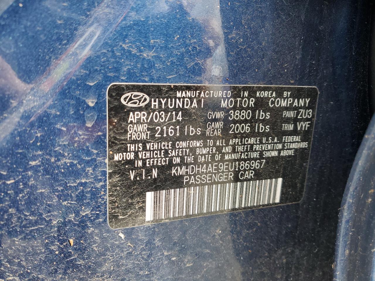 2014 Hyundai Elantra - Image 13