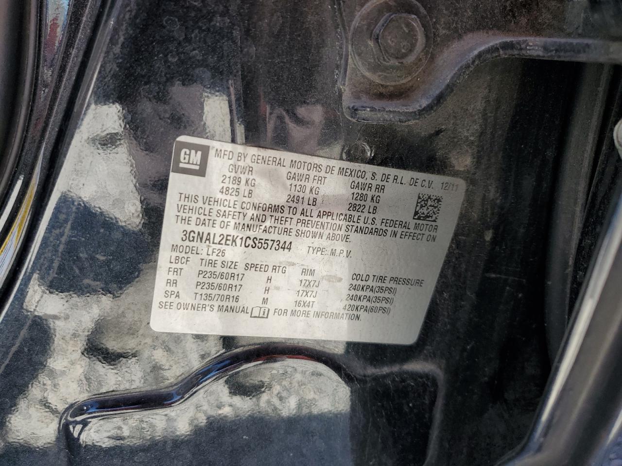 2012 Chevrolet Captiva - Image 13
