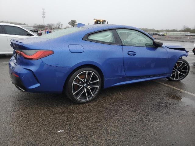  BMW M4 2021 Синий