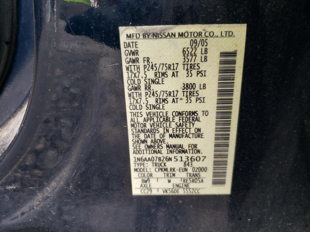 2006 Nissan Titan - Image 12