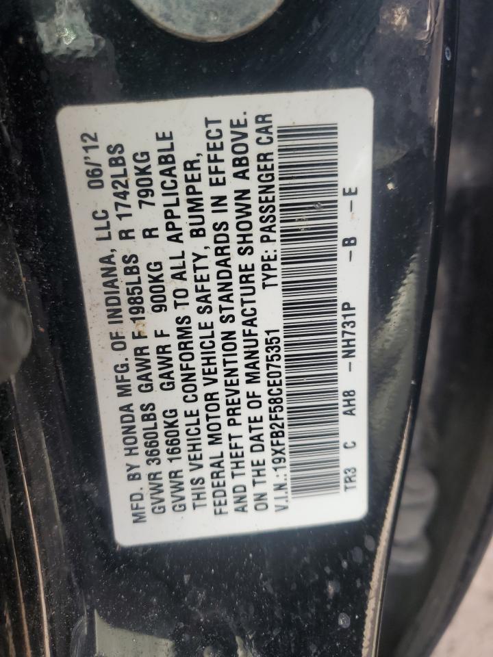 2012 Honda Civic - Image 13